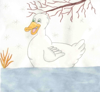 Waddle loves the Snow!