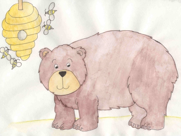 Bears like honey, but not bees!