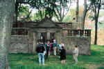 The mausoleum where former Chiefs are buried on Kirkhill