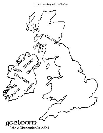 Gaeldom - Ethnic distribution