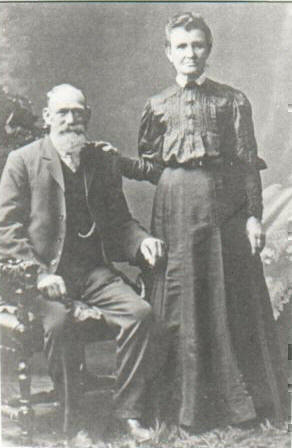 Martha McLachlan Buckley  55 years & husband 1910