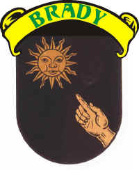 Brady crest