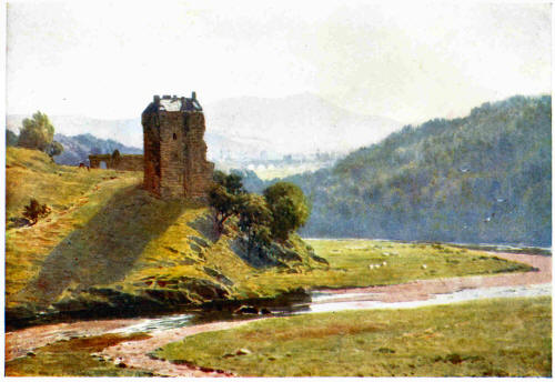 Neidpath Castle, Peebleshire