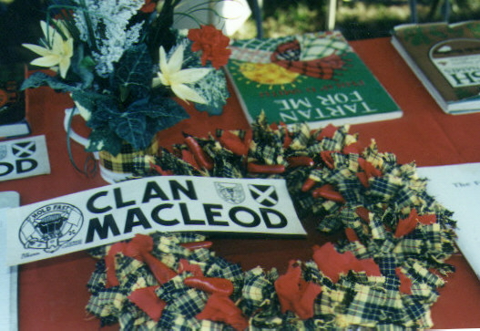 Clan MacLeod sported this beautiful wreath