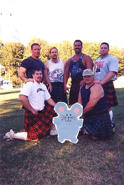Flat Mouse with Team USA in the USA vs Scotland 2000 competition.  