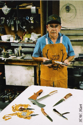 Jerry in his Shop