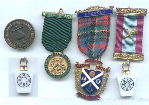 My Father was in the Masons and these were some of his Masonic medals