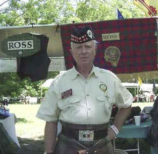 Bob Ross, Southeast Regional Commissioner of Clan Ross USA