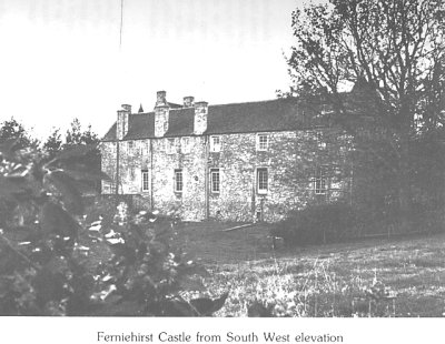 Ferniehirst Castle from South West elevation