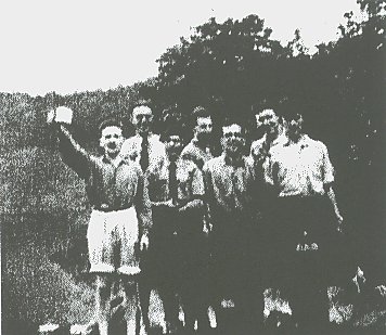 Camp at Meikle Clock, 1938
