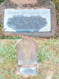 Picture of Colonel Benjamin Wilson's grave in West Virginia (44681 bytes)