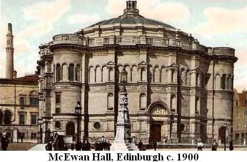 McEwan Hall, Edinburgh