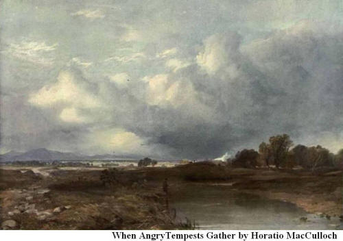 When Angry Tempests Gather By Horatio MacCulloch