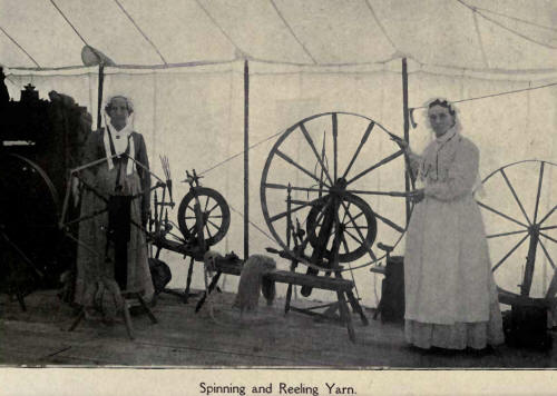 Spinning and Reeling Yarn