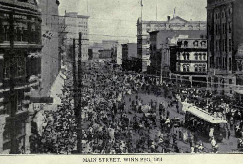 Main Street, Winnipeg, 1914