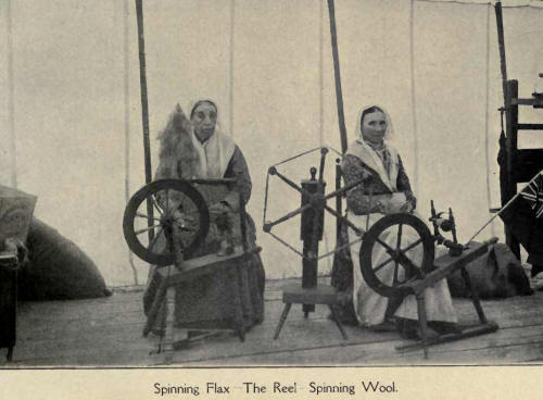 Spinning Flax