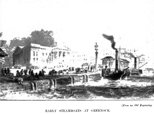 Early Steamships at Greenock