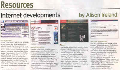 Wee review in Information World Nov. 2001