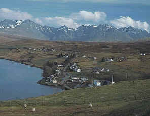 Village of Carbost, Isle of Skye