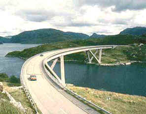 Award winning Bridge of Kylesku