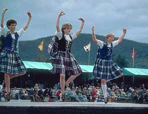 Traditional Highland Dancers