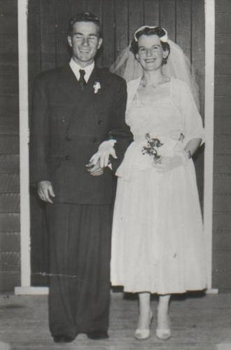 Cherie & Bob Masterman  - wed day