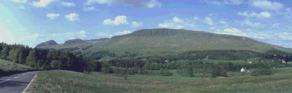 Campsie Hills with villages of Strathblane & Blanefield.Links with Clan Graham, Clan MacKinlay & the Edmonstone family.