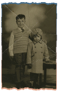 This one is dated "Nov 1950" – I would have been about 4and my brother a;most 8.