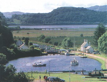 The Crinan Canal in Argyll