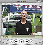 Video of chat at Clan Tent at the Chatham Highland Games in 2008.